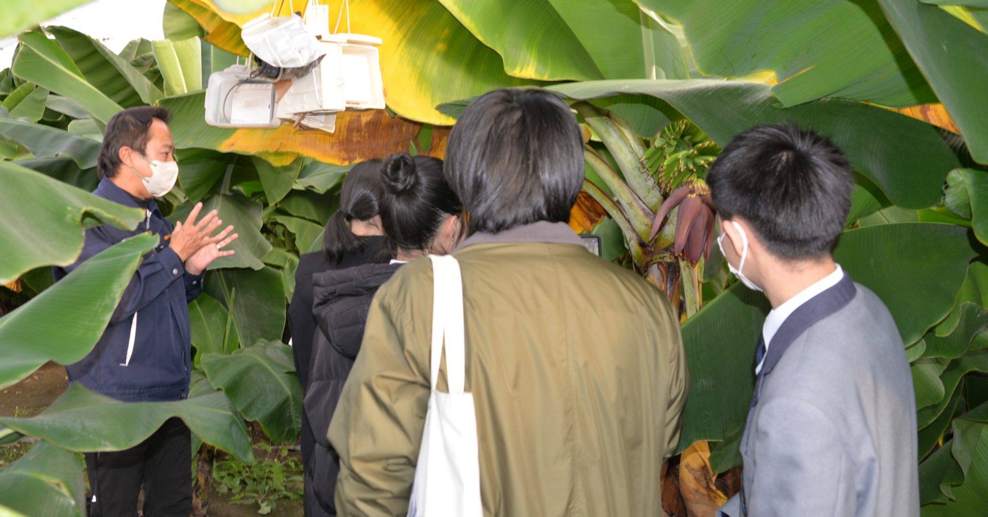 12/9　ふたば未来学園見学様が見学にいらっしゃいました